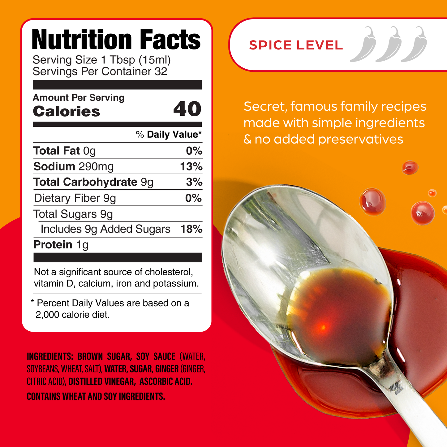 Ginger Soy - 8fl oz.